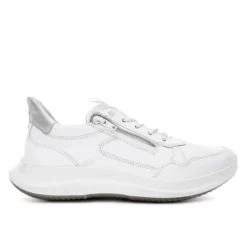 Ara Motion H-Width White/Silver Women