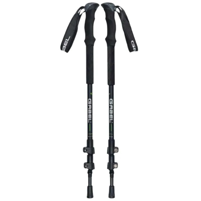 Gabel Vertigo FL. Walking Pole 64-142 cm Black