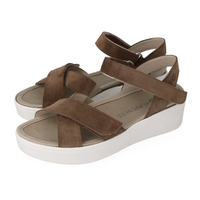 Klaveness Maria Sandal Camel Women
