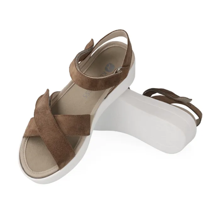 Klaveness Maria Sandal Camel Women