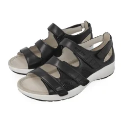 Klaveness Thea Sandal With Heelcap Leather Black Women