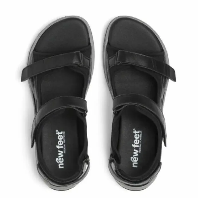 New Feet Sandal Sport Black Men