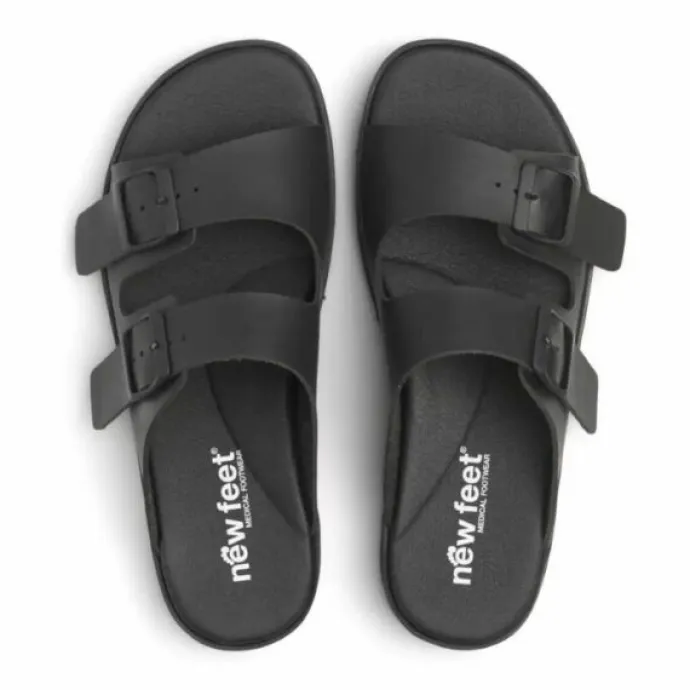 New Feet Slip In Microfiber Black Men