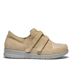 New Feet Velcro Leather/Stretch Sand Women