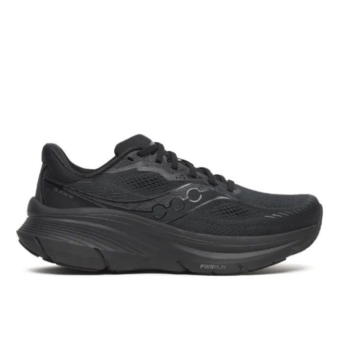 Saucony Guide 19 Wide Triple Black Women