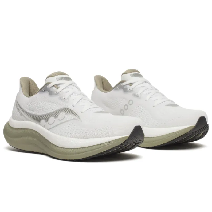 Saucony Triumph 23 Medium White/Laurel Men