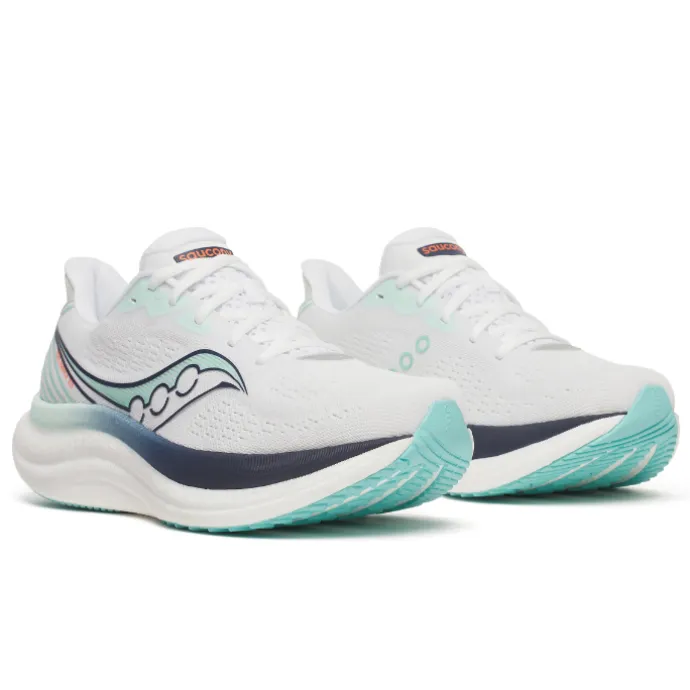 Saucony Triumph 23 Medium White/Navy Women