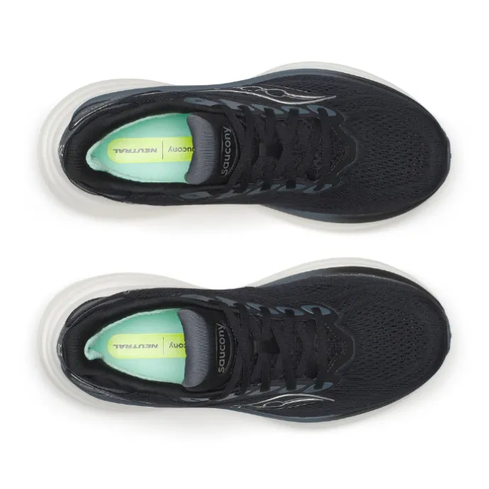 Saucony Triumph 24 Wide Black/Silver Women