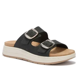 Scholl Scilla 2 Buckles Black Women